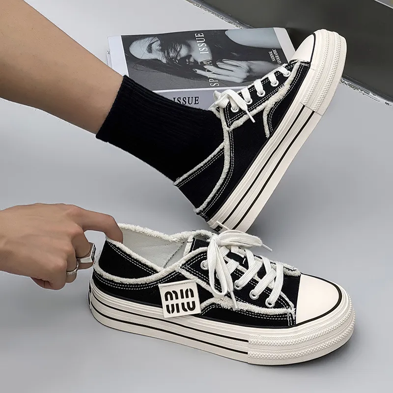 CAMOSI Low Top Canvas Shoes Men's-4
