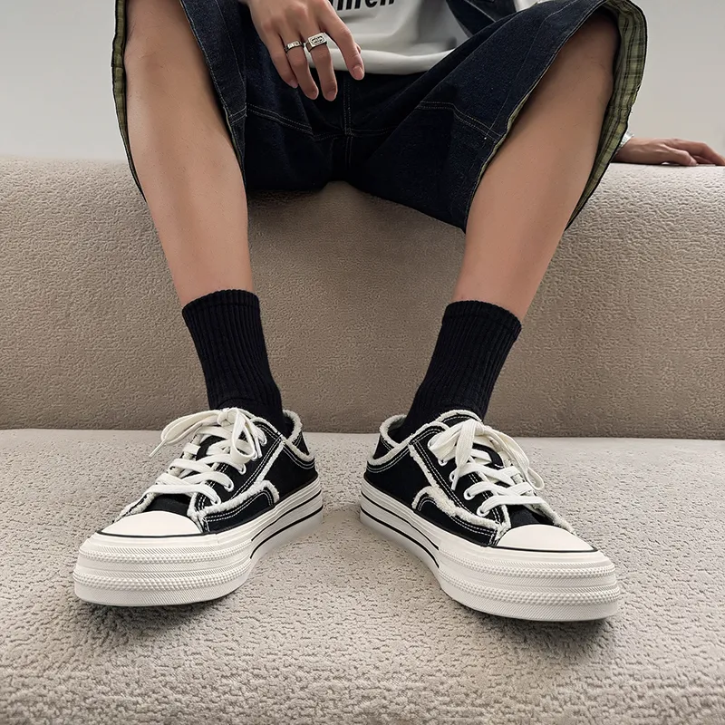 CAMOSI Low Top Canvas Shoes Men's-6