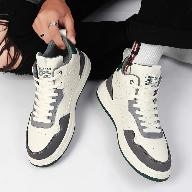 CAMOSI Wear-Resistant High-Top Casual Shoes Unisex-18