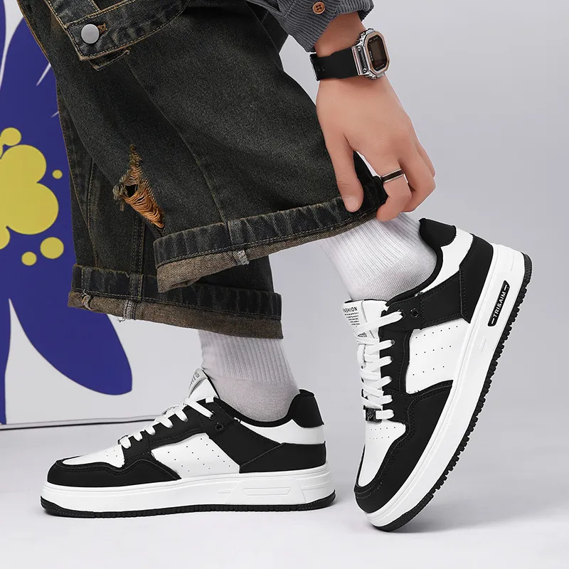 CAMOSI Wear-resistant And Lightweight Low-Top Skateboard Shoes Unisex-5
