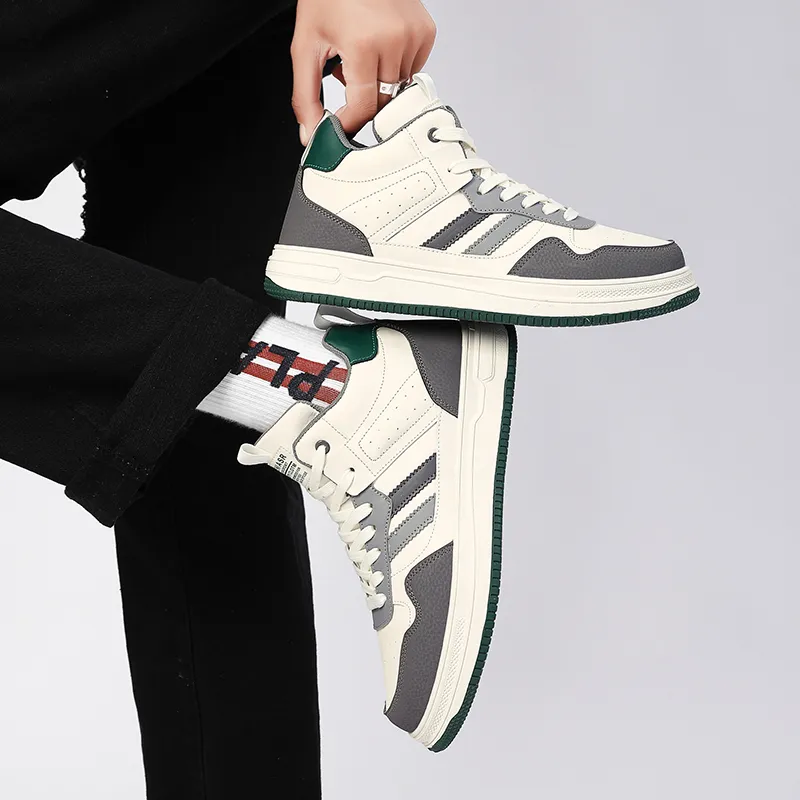 CAMOSI Wear-Resistant High-Top Casual Shoes Unisex-2