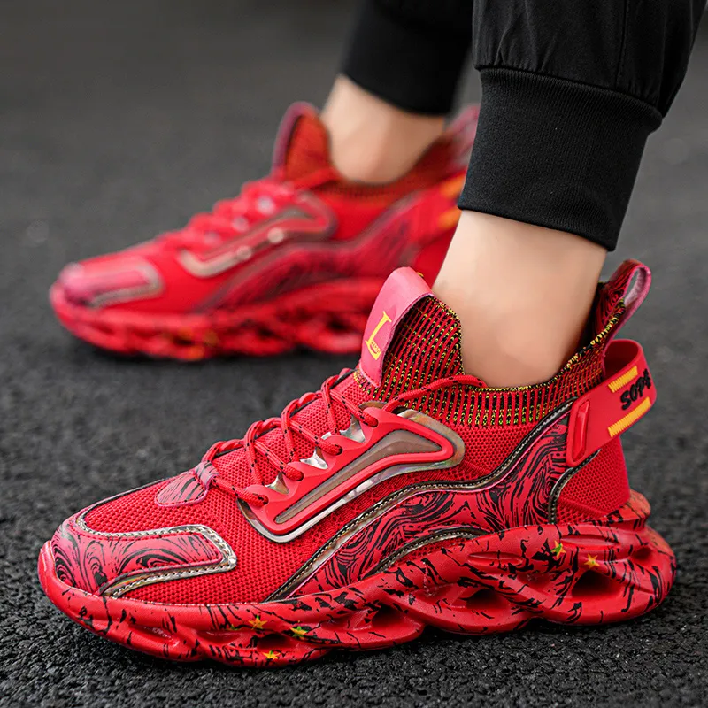 CAMOSI Cushioned Slip Resistant Abrasion Resistant High Top Casual Shoes Men's-23