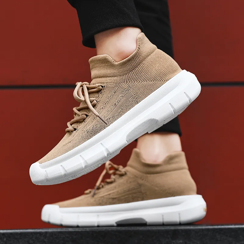 CAMOSI Slip Resistant Low Top Casual Shoes Men's-19