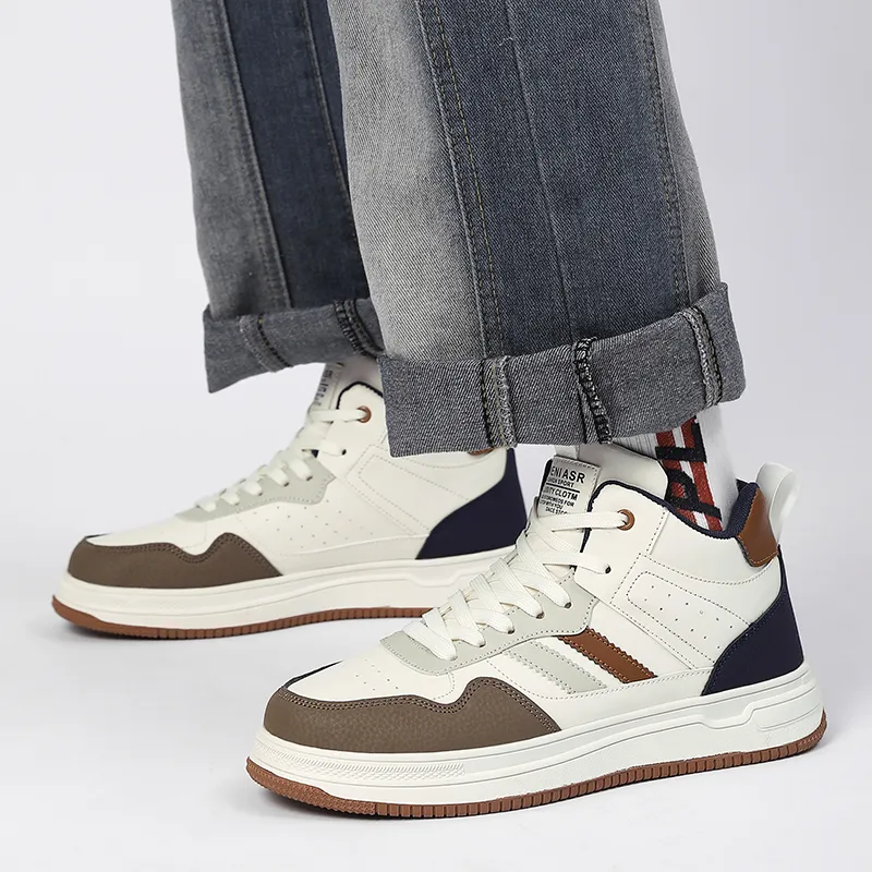 CAMOSI Wear-Resistant High-Top Casual Shoes Unisex-9