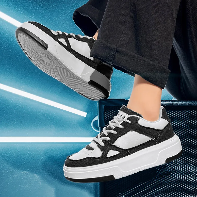 CAMOSI Breathable Lightweight Height Increasing Low-Top Casual Shoes Men's-19