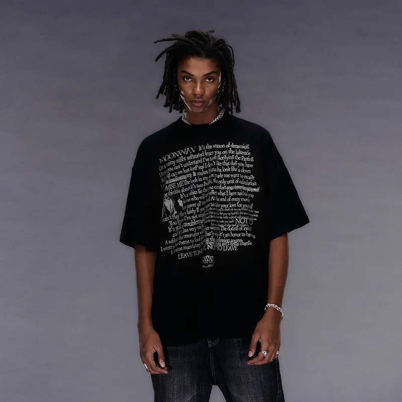 MOONWAV Short Sleeved T Shirts Unisex-7