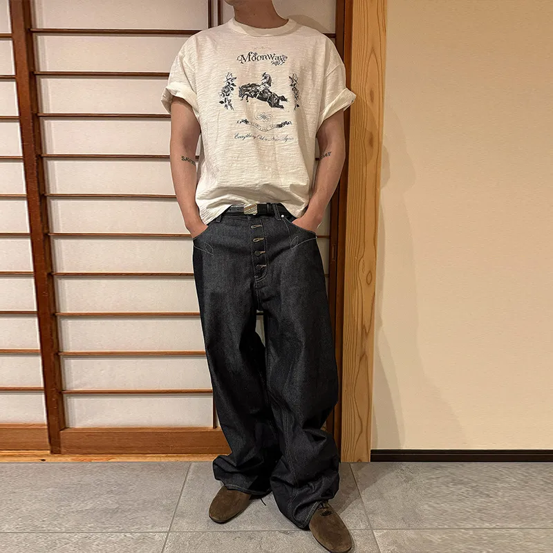 MOONWAV T Shirts Unisex White-2