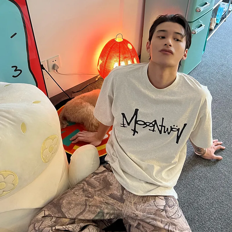 MOONWAV Summer Short Sleeved T Shirts Unisex-9
