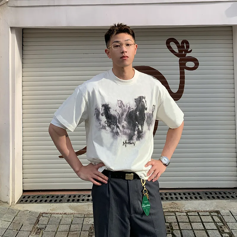 MOONWAV Short Sleeved T Shirts Unisex-8