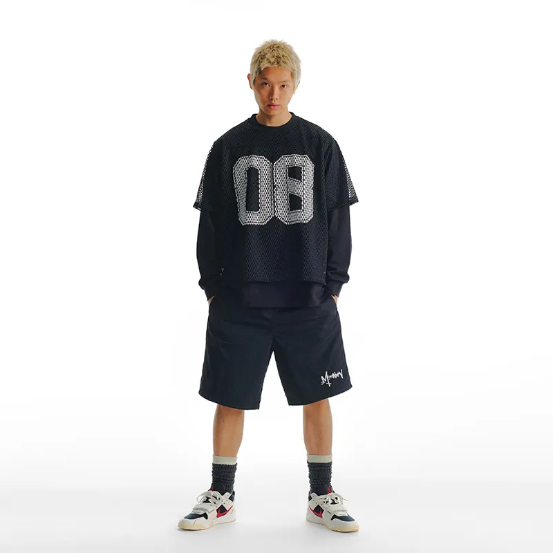 MOONWAV Casual Nylon Shorts Unisex-3