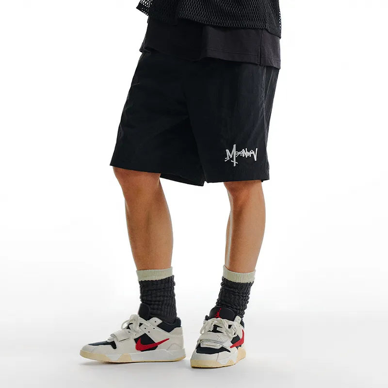 MOONWAV Casual Nylon Shorts Unisex-5