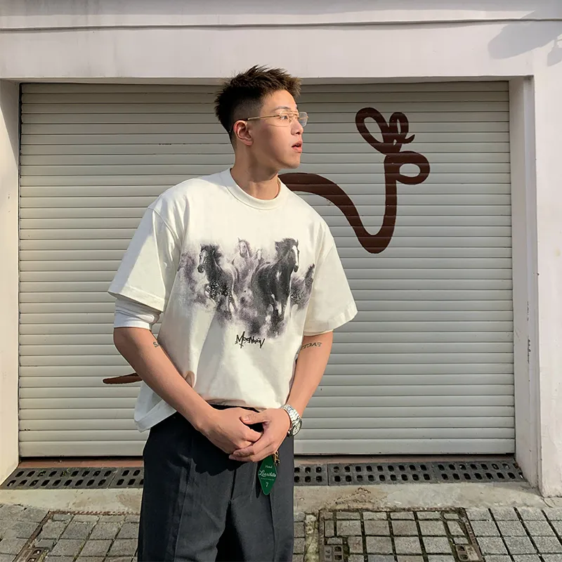 MOONWAV Short Sleeved T Shirts Unisex-9