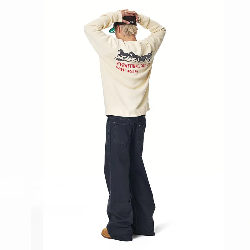 MOONWAV Pullover Sweater Knitwear Unisex-13