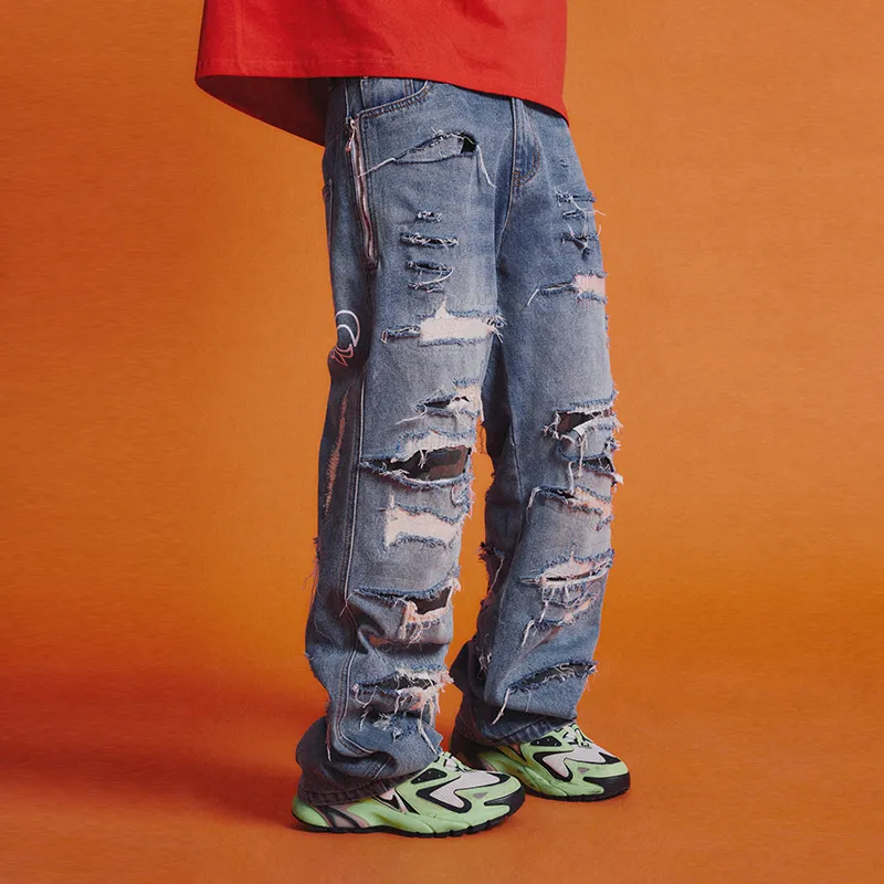 MOONWAV Jeans Men Blue-2