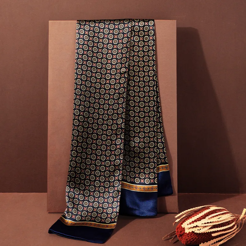 Hang Silk Road Silk Scarves Men's-1