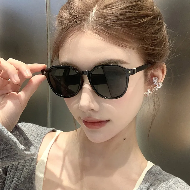 PRETTYALLUSION PC Round Sunglasses Unisex-3