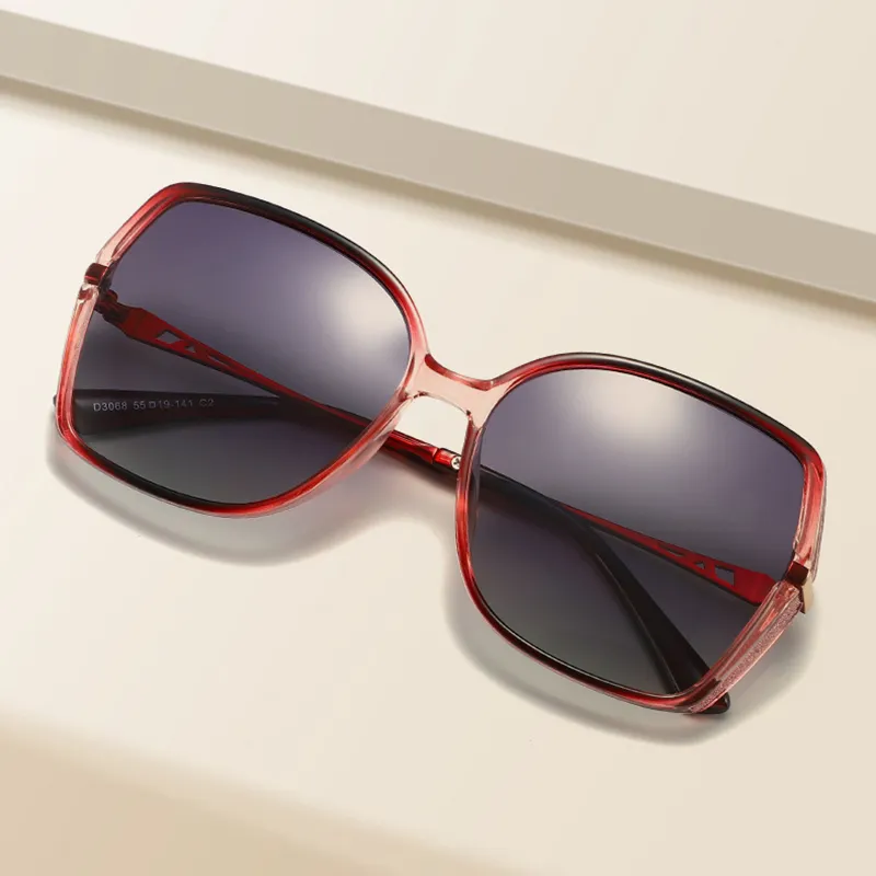 PRETTYALLUSION PC Irregular Shape Sunglasses Women's-10