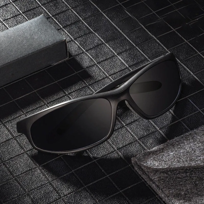 PRETTYALLUSION PC Irregular Shape Sunglasses Unisex-2