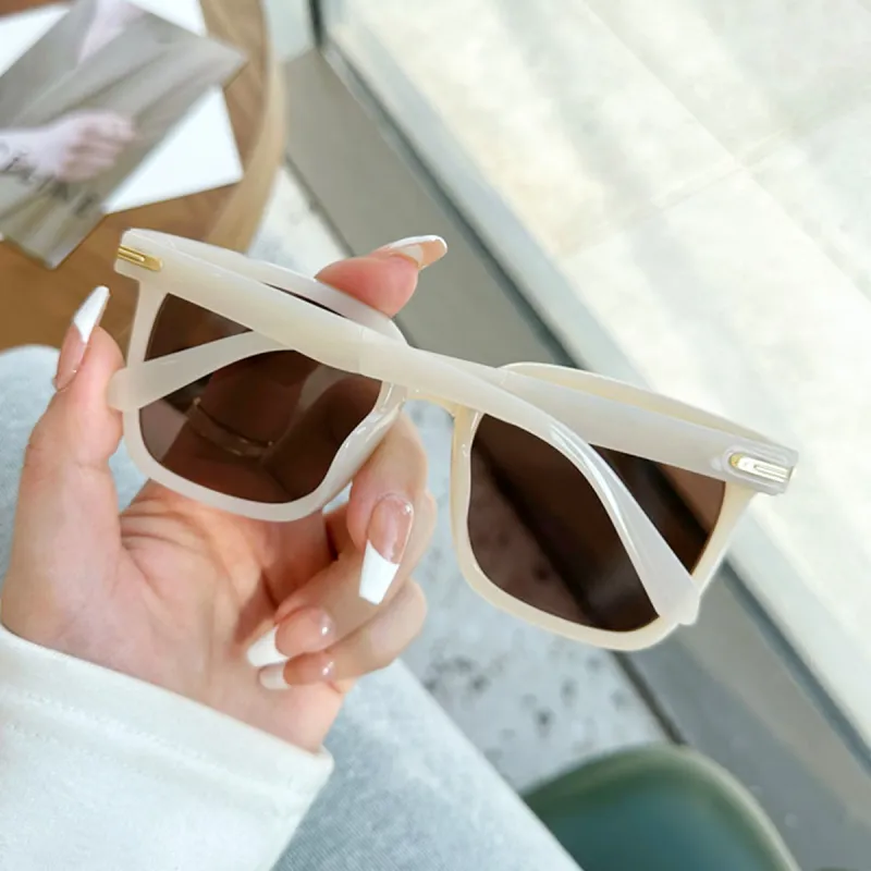 PRETTYALLUSION TR90 Square Sunglasses Women's-9