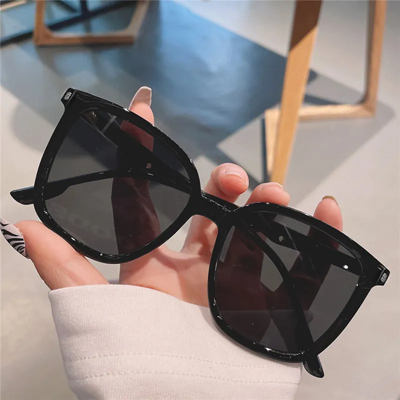 PRETTYALLUSION TR90 Oval Sunglasses Unisex-1