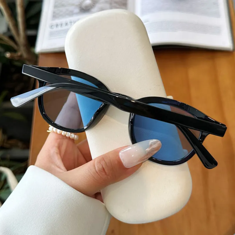 PRETTYALLUSION Round Sunglasses Unisex-8