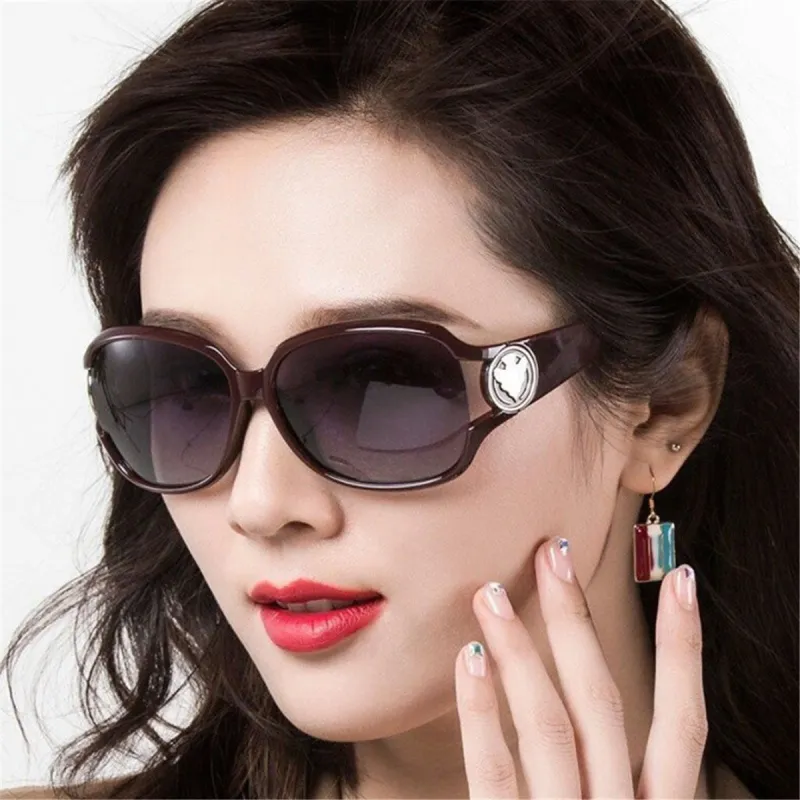 PRETTYALLUSION Oval Sunglasses Women's-4