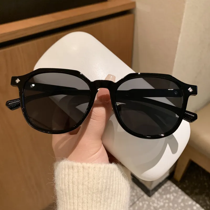 PRETTYALLUSION PC Round Sunglasses Unisex-4