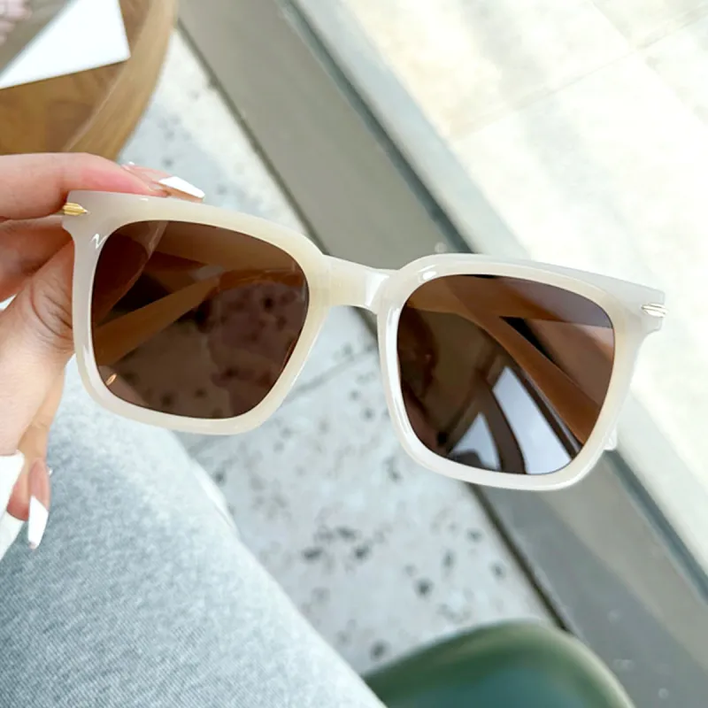 PRETTYALLUSION TR90 Square Sunglasses Women's-10