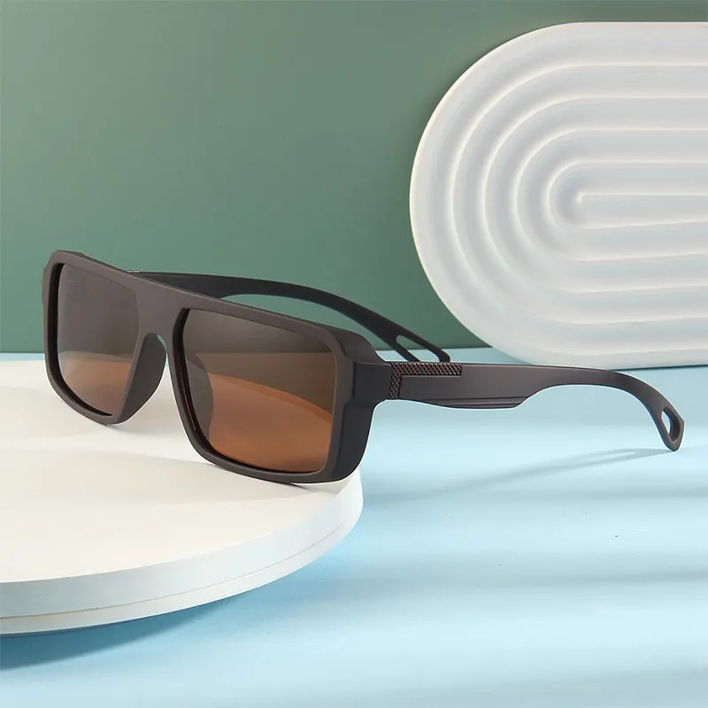 PRETTYALLUSION PC Square Sunglasses Men's-3
