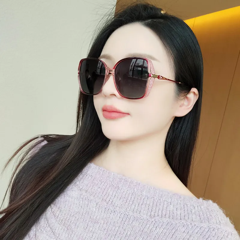PRETTYALLUSION PC Irregular Shape Sunglasses Women's-8