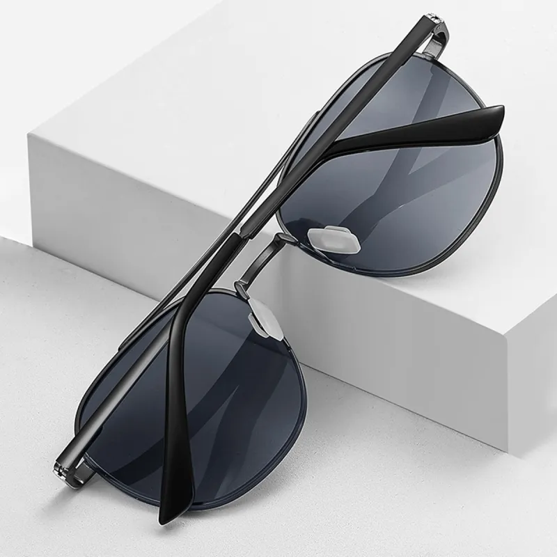PRETTYALLUSION Alloy Round Sunglasses Women's-1