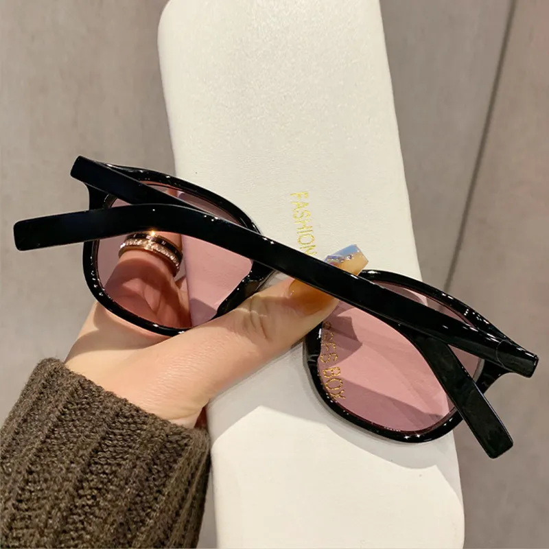 PRETTYALLUSION PC Square Sunglasses Unisex-4