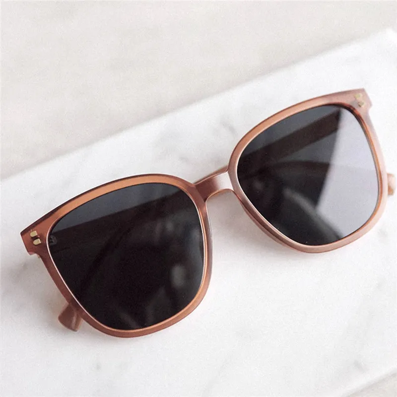 PRETTYALLUSION Oval Sunglasses Unisex-8