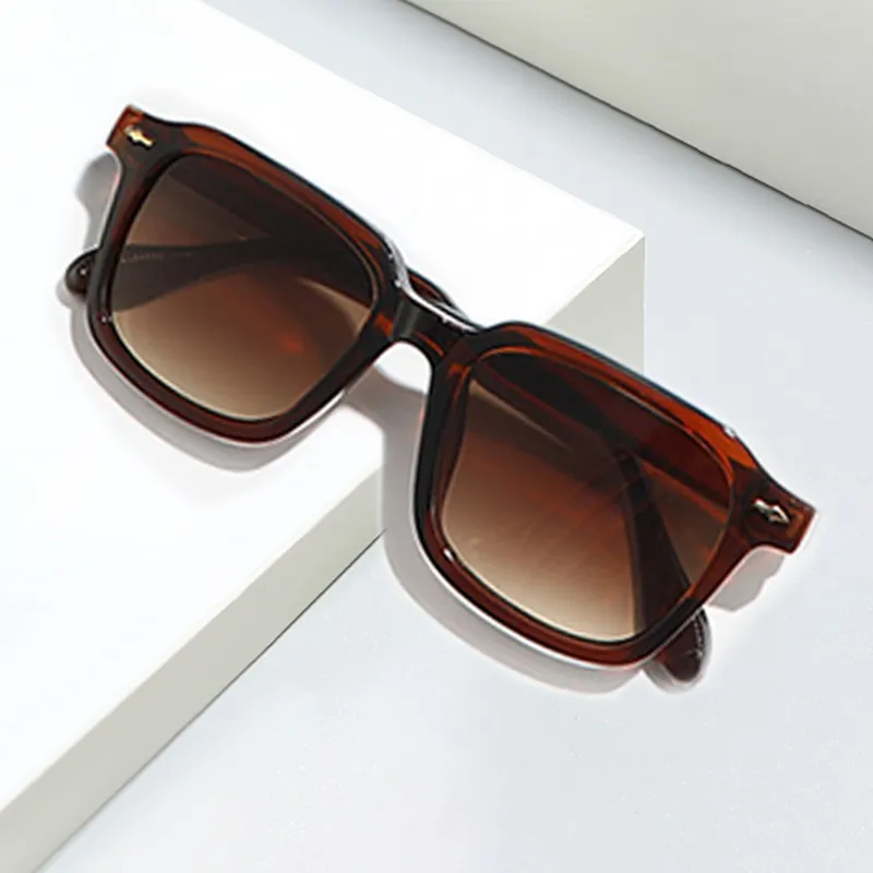 PRETTYALLUSION PC Square Sunglasses Unisex-1