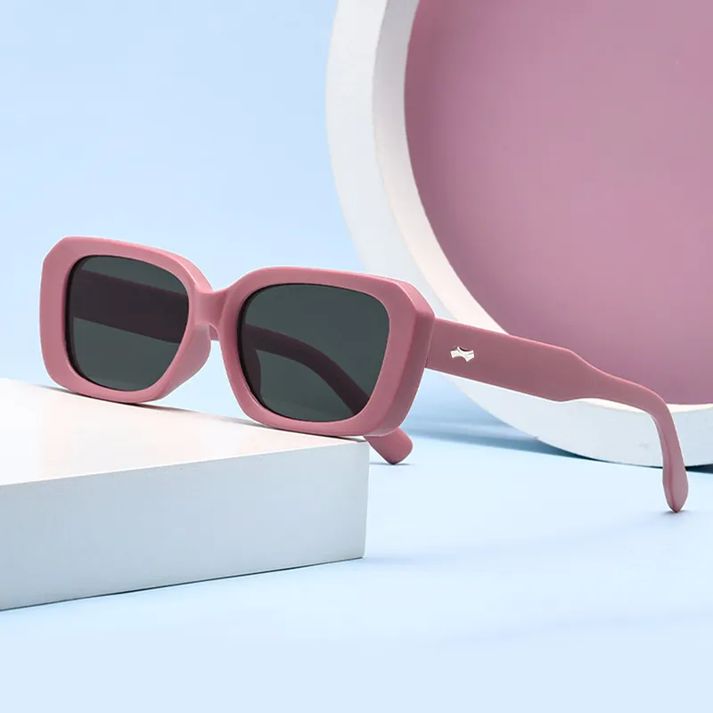 PRETTYALLUSION TPEE Silicone Square Sunglasses Kids'-13