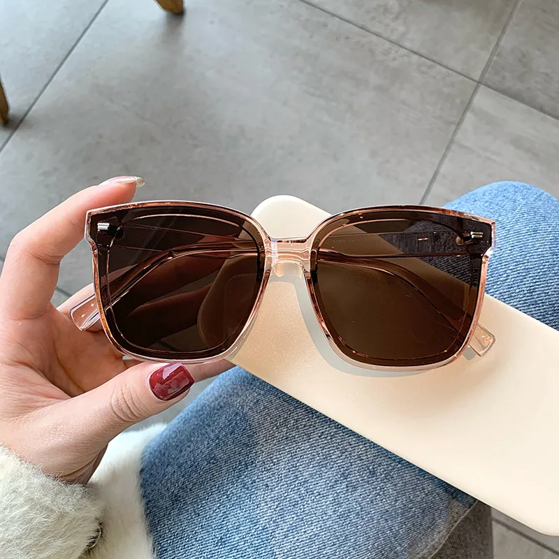 PRETTYALLUSION PC Square Sunglasses Unisex-3