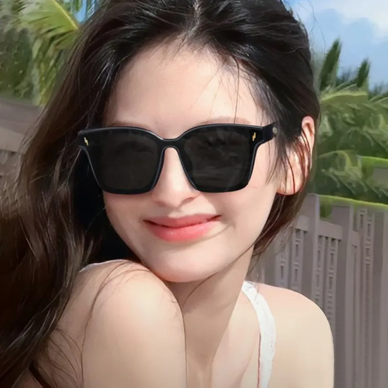 PRETTYALLUSION PC Square Sunglasses Unisex-1