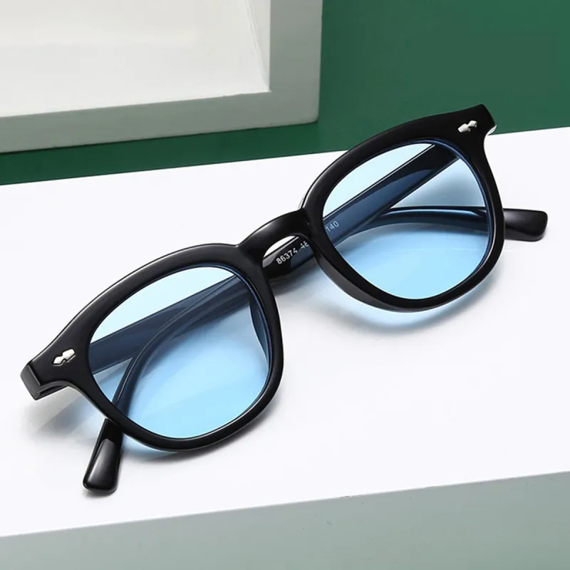 PRETTYALLUSION Round Sunglasses Unisex-6