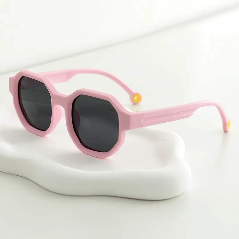 PRETTYALLUSION TPEE Irregular Shape Sunglasses Kids'-12