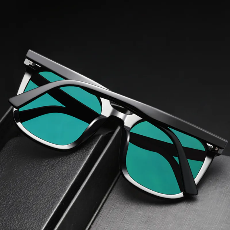 PRETTYALLUSION TR90 Square Sunglasses Unisex-1
