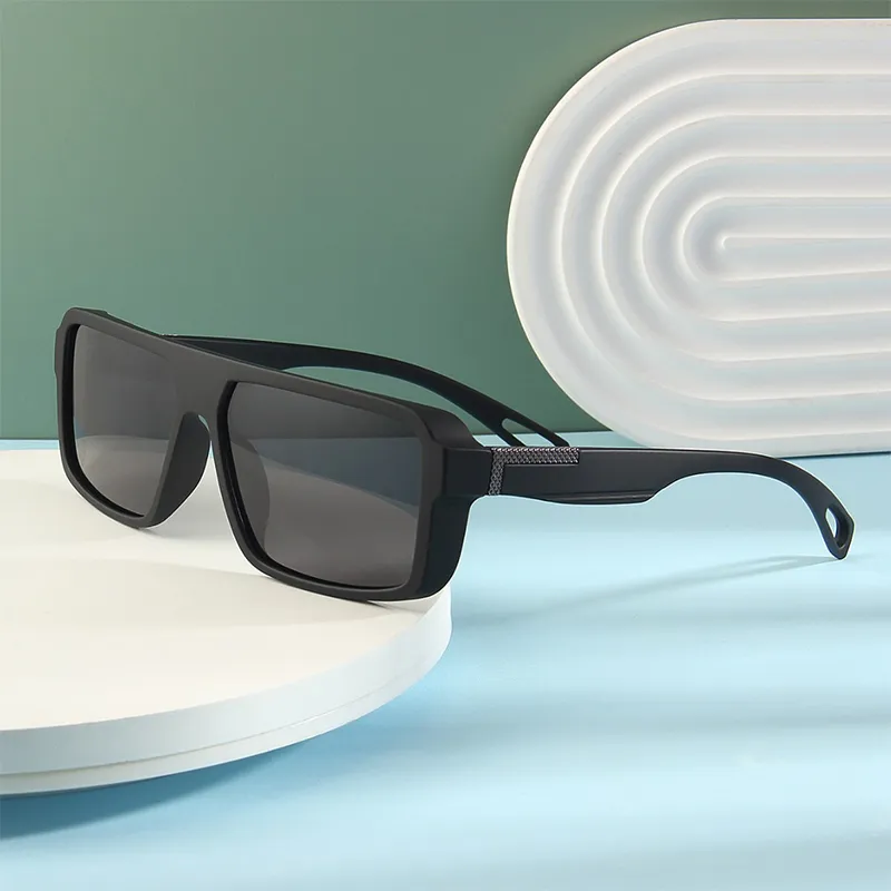 PRETTYALLUSION PC Square Sunglasses Men's-4