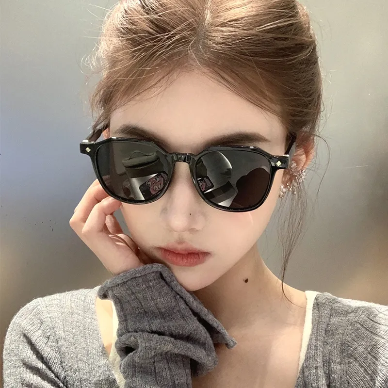 PRETTYALLUSION PC Round Sunglasses Unisex-2