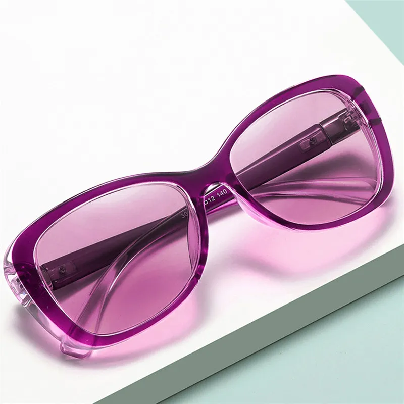 PRETTYALLUSION Oval Sunglasses Women's-4