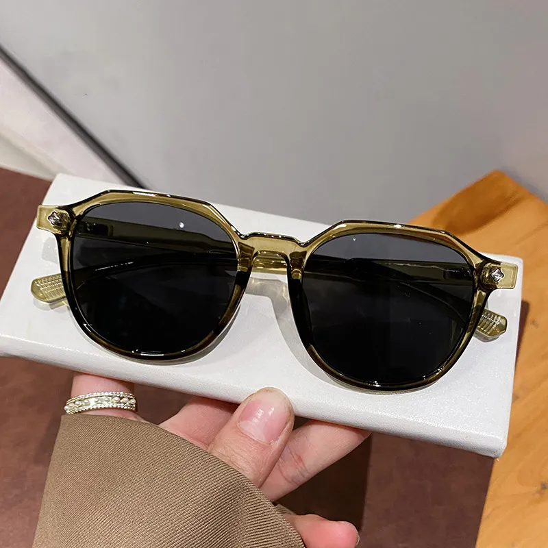 PRETTYALLUSION PC Oval Sunglasses Unisex-4