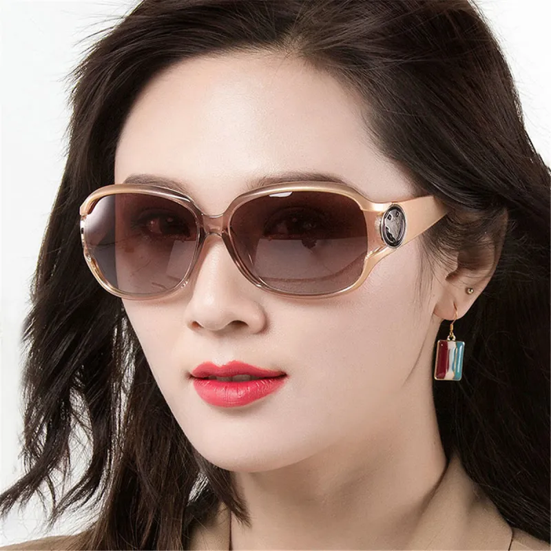 PRETTYALLUSION Oval Sunglasses Women's-7