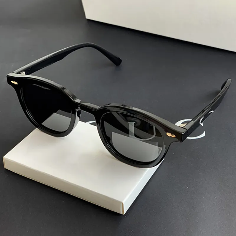 PRETTYALLUSION Round Sunglasses Unisex-4