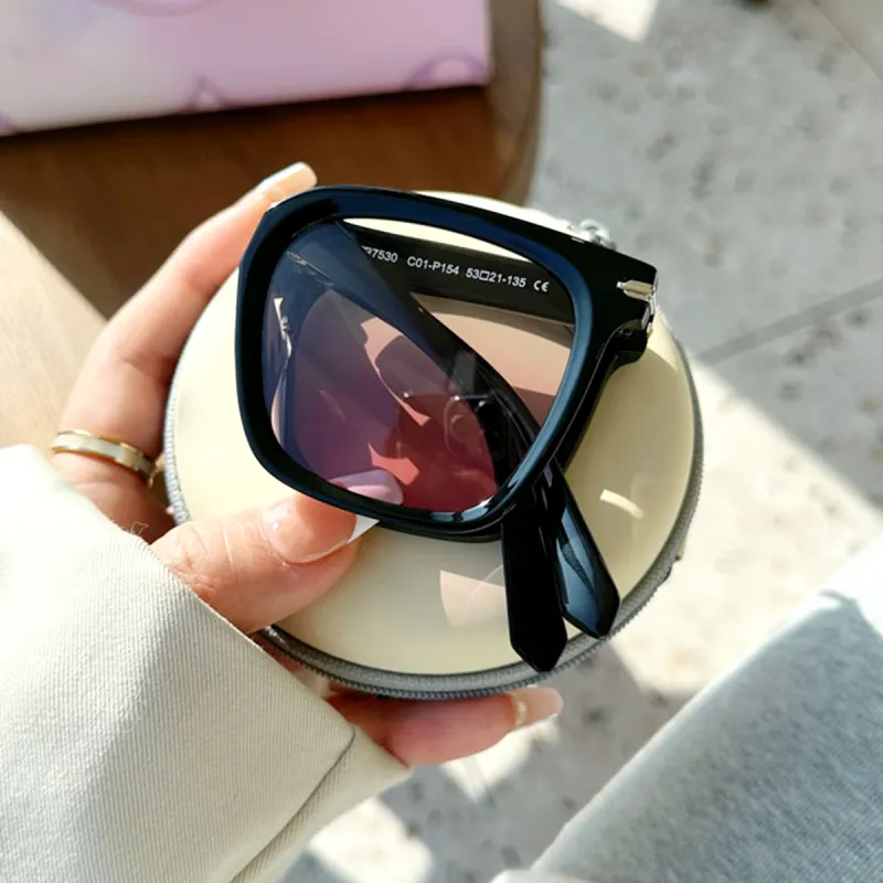 PRETTYALLUSION TR90 Square Sunglasses Women's-15