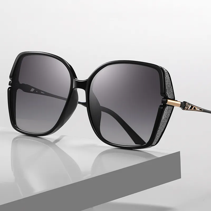 PRETTYALLUSION PC Irregular Shape Sunglasses Women's-3