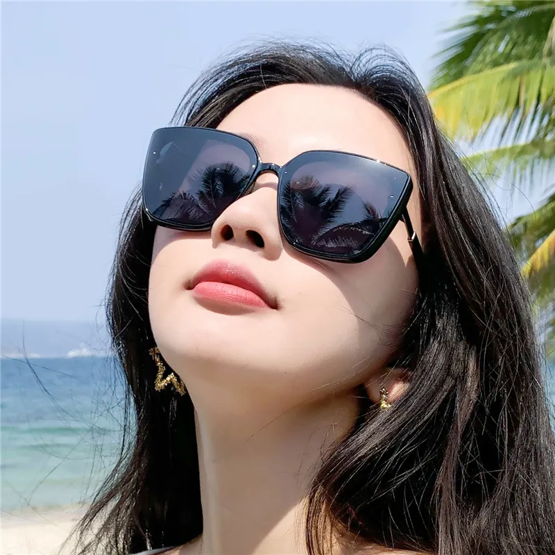 PRETTYALLUSION PC Cat Eye Sunglasses Unisex Multicolor-3