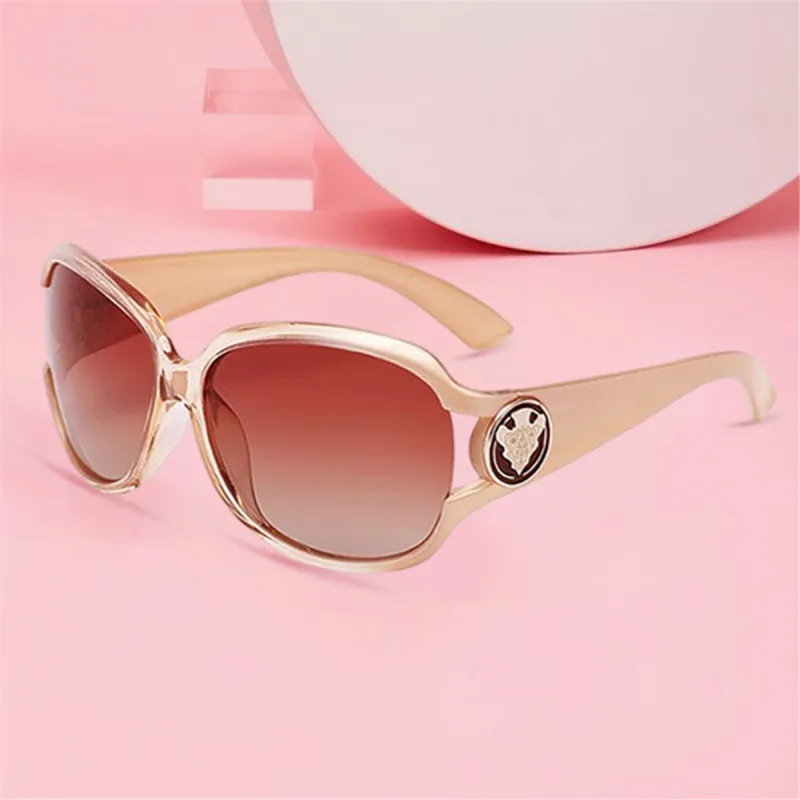 PRETTYALLUSION Oval Sunglasses Women's-8